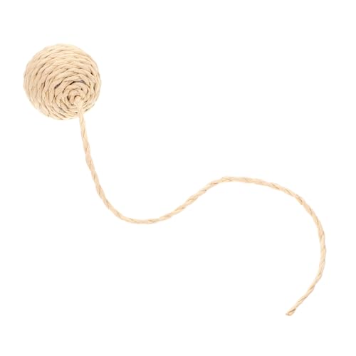 Sisal Seil Katzenbälle mit Glocken Austauschbare für Kratzbäume Interaktives Zubehör für Katzen Unterhaltsame Papierseilbälle für Drinnen für Kätzchen und Katzen Sisal Seil Katzenbälle mit Glocken Austauschbare für Kratzbäume Interaktives Zubehör für Katzen Unterhaltsame Papierseilbälle für Drinnen für Kätzchen und Katzen von Abaodam