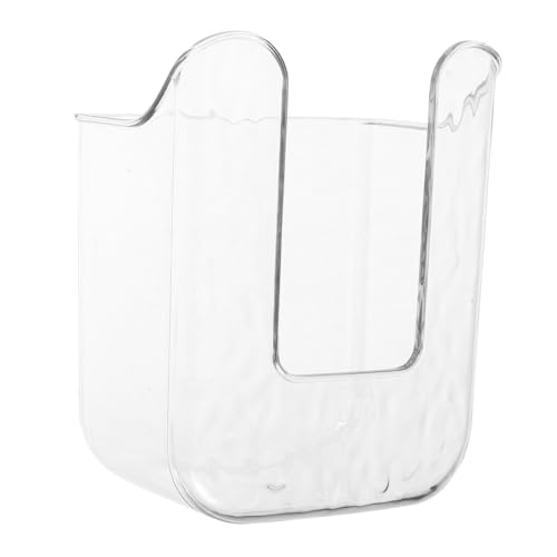 Abaodam Wandmontierte Tücherspender Kasten Für Badezimmer Und Küche Transparente Aufbewahrungsbox Stanzfreier Toilettenpapierhalter Vielseitiger Wischtuchspender Für Papiertücher Und von Abaodam