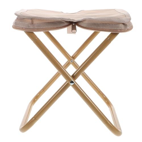 Abaodam Tragbare Bank Klappbarer Campinghocker tragbarer Leichter Stuhl Leichter Campinghocker Mini-Campingstuhl tragbarer Stuhl Kompakter Stuhl Klappstuhl Stahlrohr Khaki Abaodam Tragbare Bank Klappbarer Campinghocker tragbarer Leichter Stuhl Leichter Campinghocker Mini-Campingstuhl tragbarer Stuhl Kompakter Stuhl Klappstuhl Stahlrohr Khaki von Abaodam
