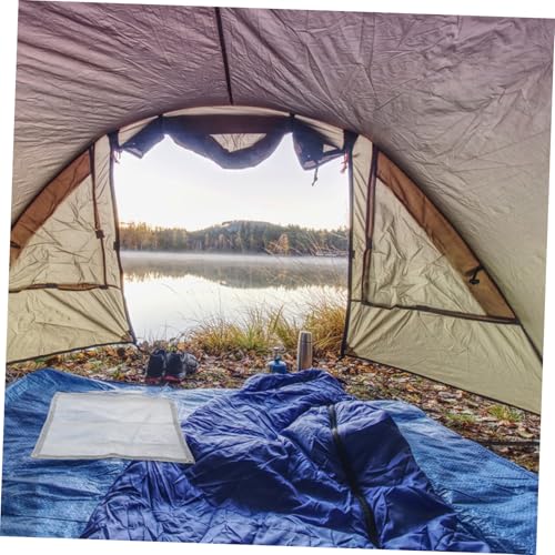 Abaodam Tragbare Faltbare Feuerstelle aus Edelstahl mit Sicherem Funkenschutzgitter Vielseitig für Camping Grillen und Lagerfeuerromantik Mittlere Robustes Camp Gear für von Abaodam