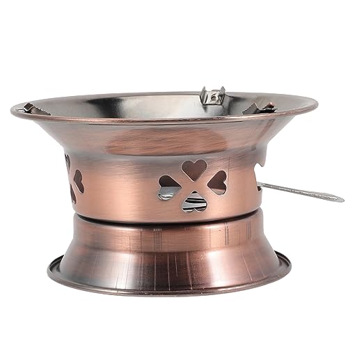 Abaodam Alkoholkocher Outdoor Camping Kochherd Tragbar Verstellbare Flamme Zerlegbar Metall Campingzubehör für Grill und Fondue von Abaodam