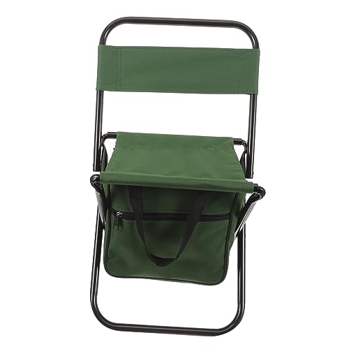 Abaodam Faltbarer Angelstuhl Campingstuhl Tragbar Klappbar Kleiner Outdoor-Stuhl Zusammenklappbar Leicht Kompakt Für Camping Angeln Reisen Picknick von Abaodam