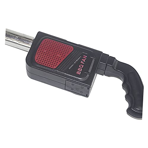 Abaodam Tragbarer Handgrillventilator Für BBQ Elektro Luftgebläse Ohne Batterie Grillwerkzeug Für Camping Und Picknick Handpressventilator Mit Ergonomischem Griff Schnelles Anzünden von Abaodam