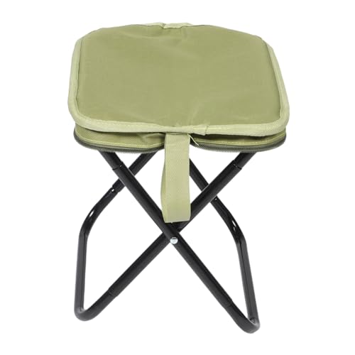 Abaodam Tragbarer Mini-klapphocker: Leichter Stuhl Aus Karbonstahl Und Oxford-gewebe Für Outdoor-Camping, Angeln, Wandern Und Reisen, Kompakt Und Praktisch von Abaodam