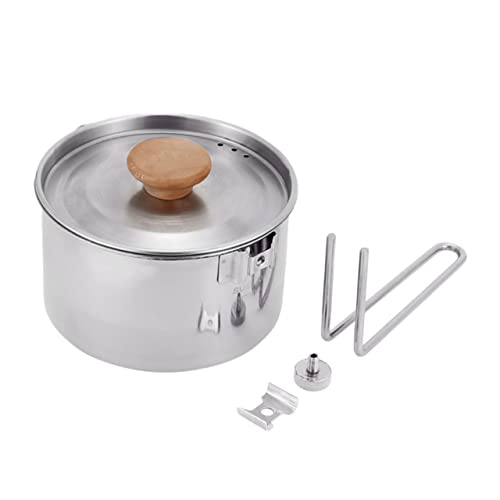 Abaodam Tragbarer Wasserkocher 304 Campingtopf Faltbar Leicht Praktisch für Picknick Wandern und Outdoor Aktivitäten Abaodam Tragbarer Wasserkocher 304 Campingtopf Faltbar Leicht Praktisch für Picknick Wandern und Outdoor Aktivitäten von Abaodam