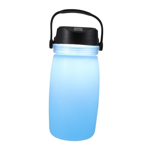 Abaodam USB Solar Wasserkocher mit Nachtlichtfunktion Leichter Tragbarer Camping Wasserkocher aus Abs und Silikon Solarbetrieben Vielseitig für Outdoor Abenteuer für Reisen und Camping von Abaodam