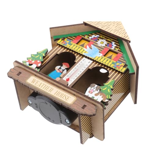 Abaodam Wall Hanging Barometer Hygrothermograph Multifunktionales Wetterstation Thermometer Hygrometer für Innenraum Dekoration und Zufällige Farbe Zufällige Farbe Abaodam Wall Hanging Barometer Hygrothermograph Multifunktionales Wetterstation Thermometer Hygrometer für Innenraum Dekoration und Zufällige Farbe Zufällige Farbe von Abaodam