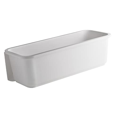 Abaodam Wandhalterung Aufbewahrungsbox für Badezimmer und Selbstklebendes zur Einfachen Organisation von Kleinigkeiten Bohrungen Erforderlich Platzsparendes Design von Abaodam