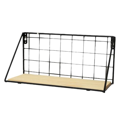 Abaodam Wandregal aus Massivem Material und Eisen Wandmontiertes Aufbewahrungsregal ohne Bohren Multifunktionales Blumenregal für Wohnzimmer Schlafzimmer Bad Kleines Dunkles Wanddekor Abaodam Wandregal aus Massivem Material und Eisen Wandmontiertes Aufbewahrungsregal ohne Bohren Multifunktionales Blumenregal für Wohnzimmer Schlafzimmer Bad Kleines Dunkles Wanddekor von Abaodam