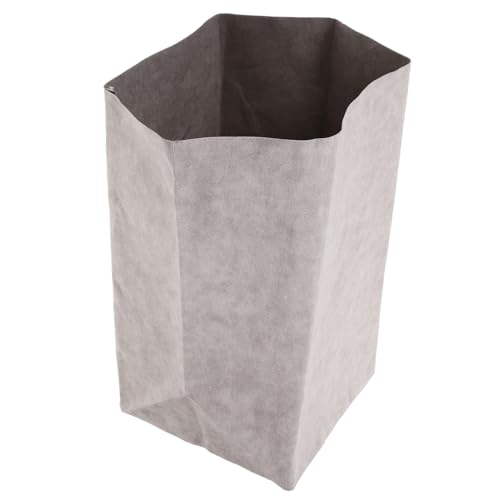 Abaodam Waschbare Kraftpapier Tasche Dekorativer Blumentopfüberzug Wiederverwendbarer Papierbeutel für Aufbewahrung Organizer und Pflanzenschutz Robust und Wasserabweisend von Abaodam