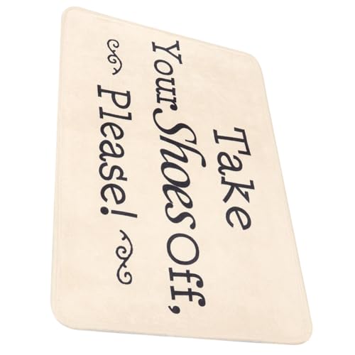 Abaodam Waschbare Türmatte mit Einfachem Buchstaben Design Rutschfester Fußabtreter für Wohnzimmer und Schlafzimmer Strapazierfähiger Teppich mit Anti rutsch Beschichtung Modernes und Abaodam Waschbare Türmatte mit Einfachem Buchstaben Design Rutschfester Fußabtreter für Wohnzimmer und Schlafzimmer Strapazierfähiger Teppich mit Anti rutsch Beschichtung Modernes und von Abaodam