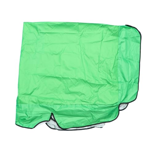 Abaodam Wasserdichte Gartenschaukel Abdeckung Xs Grün Staubschutz Polyester mit Pa beschichtung Selbstklebende Befestigung UV Wasserresistent Balkon Außenbereichsschutz von Abaodam