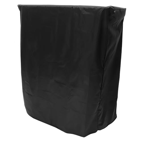 Abaodam Wasserdichte Oxford Gartenstuhl Abdeckung UV schutz Wiederverwendbar Passend für Outdoor Klappstühle Schwarz von Abaodam