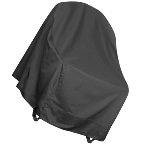 Abaodam Wasserdichter Oxford Schutzhülle für Outdoor Lounge Gartenstühle Robuste UV beständige Abdeckung für Patio Schaukelstuhl Wetterfeste Faltbare Schutzhaube von Abaodam