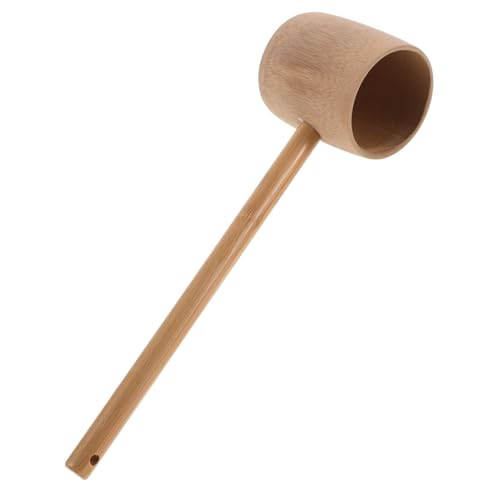 Abaodam Wasserschöpflöffel mit Langem Griff Multifunktionale Vintage Wasserkelle für Küche Bad und Camping Natürlicher Holzlöffel Stilvoll und Vielseitig Einsetzbar von Abaodam