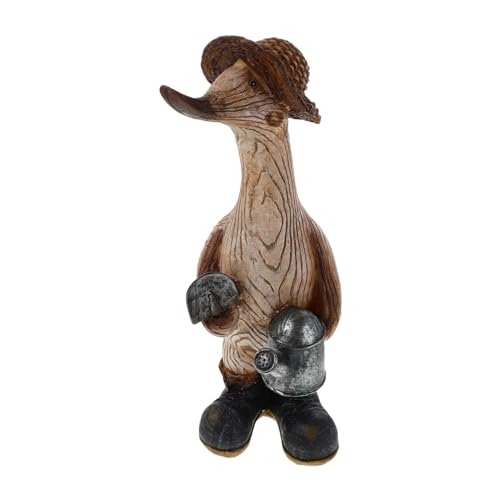 Abaodam Wetterfeste Resin Enten Skulpturen für Garten Terrasse Balkon Langlebige Wetterbeständige Gartendekoration Detailgetreue Tiere für Wiese Zaun Pflegeleicht und Farbbeständig Abaodam Wetterfeste Resin Enten Skulpturen für Garten Terrasse Balkon Langlebige Wetterbeständige Gartendekoration Detailgetreue Tiere für Wiese Zaun Pflegeleicht und Farbbeständig von Abaodam
