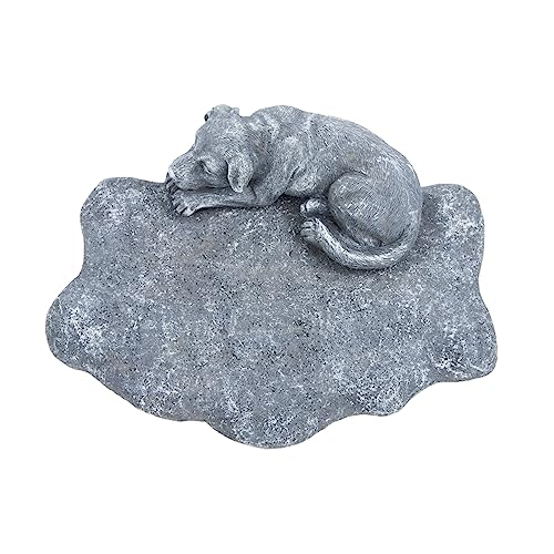 Abaodam Wetterfester Hundegedenkstein aus Langlebigem Resin Dekorative Gartenfigur mit Schlafendem Hundemotiv Tröstender Haustiergrabstein für Hundeliebhaber Stabiles Wasserresistentes Abaodam Wetterfester Hundegedenkstein aus Langlebigem Resin Dekorative Gartenfigur mit Schlafendem Hundemotiv Tröstender Haustiergrabstein für Hundeliebhaber Stabiles Wasserresistentes von Abaodam