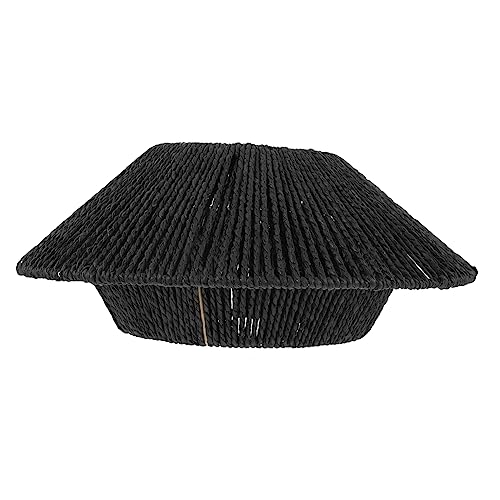 Abaodam Woven Vintage Lampenschirm für Deckenlampe Rustikaler Geflochtener Lampenschirm für Wohnzimmer und Schlafzimmer Natürliche Installieren für Gemütliche Beleuchtung von Abaodam