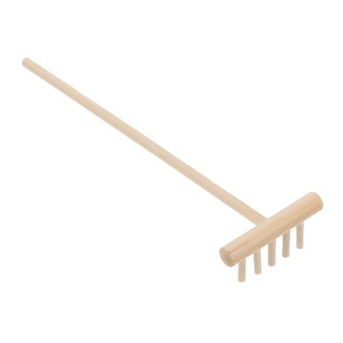 Abaodam Mini Zen Garten Rechenwerkzeug Handgerechtes Sandwerkzeug Für Kreative Zen-gärten Zubehör Zur Meditation Und Gartendekoration Inklusive Zahn-rake Für Sandkästen Und Strandsand von Abaodam