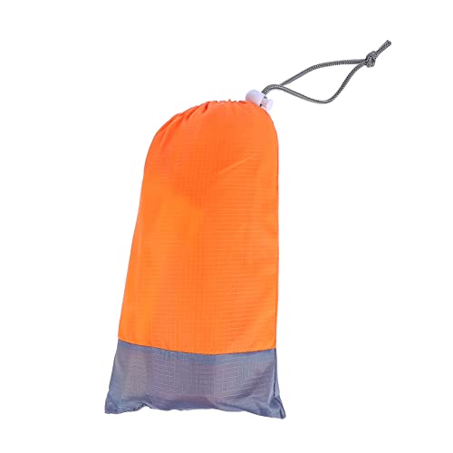 Abaodam wasserdichte Picknickmatte Falten extra große Stranddecke wasserdichtes Deckenpicknick Leicht Picknickdecke Faltbare feuchtigkeitsdichte Matte Oxford-Stoff Orange von Abaodam