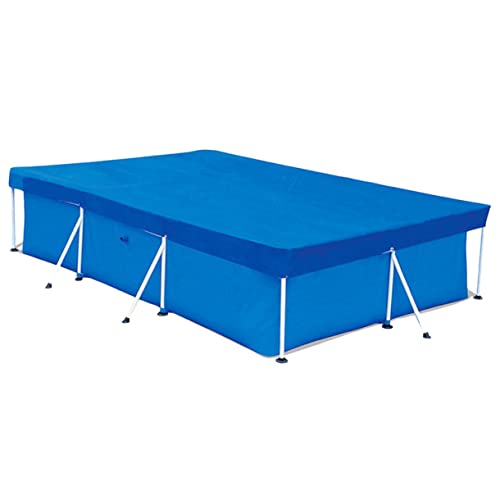 Abaodam wasserdichte Regenstoffabdeckung Schwimmbad großer aufblasbarer Pool Pooldecke Schutz Rahmen Pool-Schattenabdeckung z. B. Poolabdeckung Poolmatte Blue von Abaodam