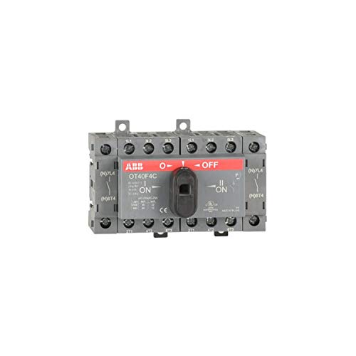 Abb-entrelec OT40F4C 1SCA104934R1001 Modularschalter, Grau/Schwarz/Rot, Estándar Abb-entrelec OT40F4C 1SCA104934R1001 Modularschalter, Grau/Schwarz/Rot, Estándar von ABB