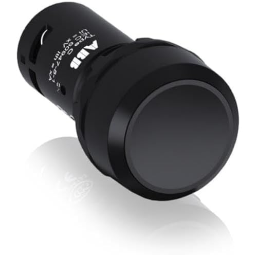 Betätigungsplatte abb-entrelec CP1 – 10b-10 Fach galvanisiert Schwarz Blickdicht von ABB