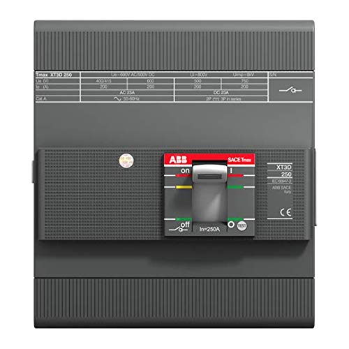 abb-entrelec XT3 – Feste Leitungsschutzschalter D250 4 polig f/oder von ABB