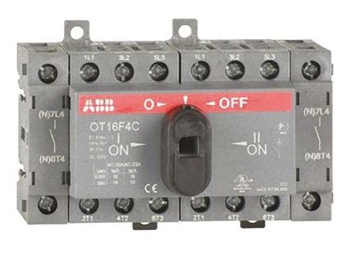 abb-entrelec ot16 F4 C – Schalter Switch ot16 F4 Kontakte Montage auf Profil DIN von ABB