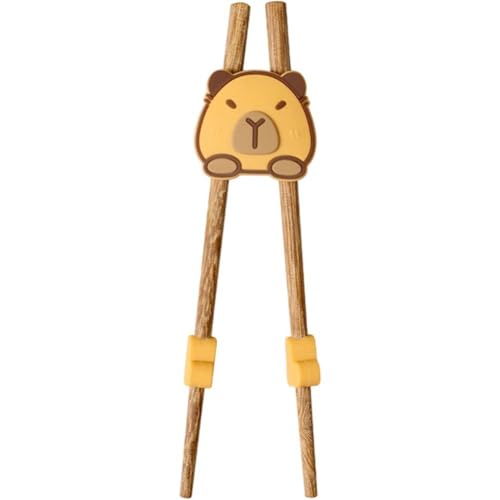 Abbdbd Capybara-Trainings-essstäbchen, Essstäbchen-Helfer, Lern-essstäbchen Aus Holz Für Kinderanfänger, Rechte Oder Linke Hand Abbdbd Capybara-Trainings-essstäbchen, Essstäbchen-Helfer, Lern-essstäbchen Aus Holz Für Kinderanfänger, Rechte Oder Linke Hand von Abbdbd
