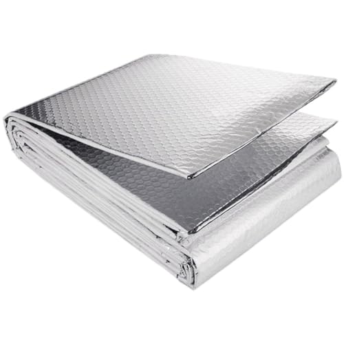 Abbdbd Heizkörper-isolierfolie, Isolierung, Heizkörper-reflexfolie, Langlebige Aluminiumfolie, 5 M, Wärme- Und Energiesparende Folienunterlage, Verhindert Wärmeverlust von Abbdbd