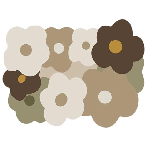 Abtropfmatte Für Geschirr, Blumenform, Küchen-abtropfmatte, Super Saugfähig, Fleckenschutz, Rutschfeste, Schnell Trocknende Gummimatte Für Die Küche von Abbdbd