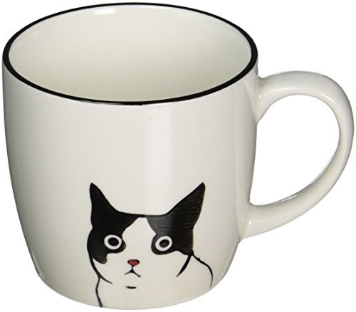 Abbott Collection 27-Felix schwarz und weiß durch Katze Tasse von Abbott Collection