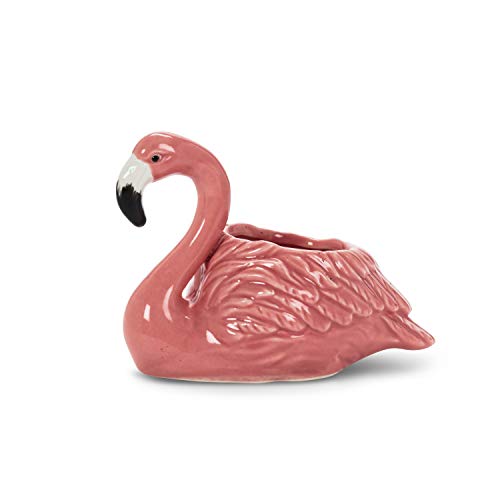 Abbott Collection 27-MINIKIN-310 Kleiner Flamingo-Übertopf, 1 EA, Pink von Abbott Collection