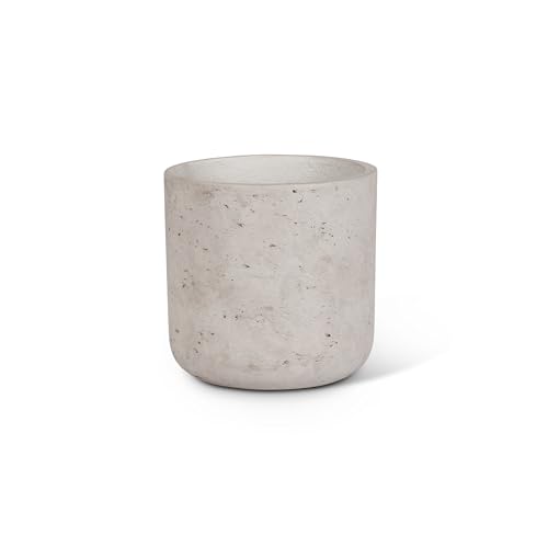 Abbott Collection Cement Classic Übertopf, Grau (mittel) von Abbott Collection