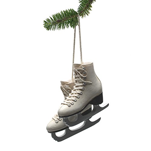 Abbott Collection Dekofigur Skates aus Kunstharz, elfenbeinfarben von Abbott Collection