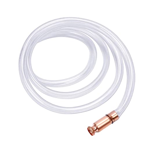 Abbto 5 Stück Siphonpumpe, Mehrzweck-Flüssigkeitstransferpumpe - Transferschlauch 1,8 m mit Messingspitze, kein Oral- oder manuelles Absaugen erforderlich Abbto 5 Stück Siphonpumpe, Mehrzweck-Flüssigkeitstransferpumpe - Transferschlauch 1,8 m mit Messingspitze, kein Oral- oder manuelles Absaugen erforderlich von Abbto