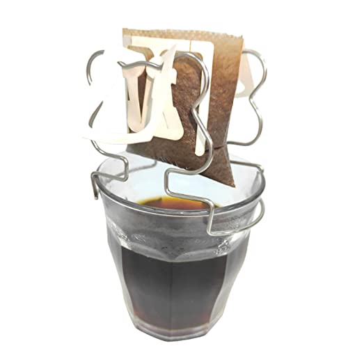 Abbto 5 Stück über dem Kaffeehalter | Manuelle Kaffeemaschine Tropfgestell | Becher-Halter mit Bärenfilter Teesiebhalter für Kaffee Abbto 5 Stück über dem Kaffeehalter | Manuelle Kaffeemaschine Tropfgestell | Becher-Halter mit Bärenfilter Teesiebhalter für Kaffee von Abbto