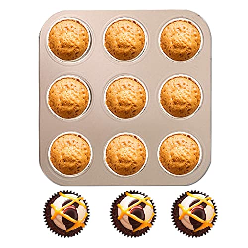 Abbto Cupcake-Backform – Antihaft-Backform für Backformen, leicht zu reinigen, robuste Donut-Backformen zum Backen von Abbto