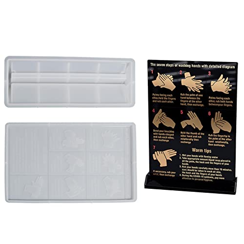 Abbto Silikonharz-Tablettform | Set aus Harz-Silikonformen | Silikonform mit extra großer Silikonfolie, um die Menschen über die Verwendung von Methoden zu informieren Abbto Silikonharz-Tablettform | Set aus Harz-Silikonformen | Silikonform mit extra großer Silikonfolie, um die Menschen über die Verwendung von Methoden zu informieren von Abbto