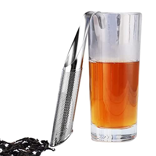 Abbto Tee-Blatt-Desinfektionsmittel - Teesieb mit langem Griff | Extra feinmaschiges Teesieb mit langem Griff für Blättertee, Blatttee, Rosen, Kaffee Abbto Tee-Blatt-Desinfektionsmittel - Teesieb mit langem Griff | Extra feinmaschiges Teesieb mit langem Griff für Blättertee, Blatttee, Rosen, Kaffee von Abbto