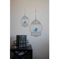 Fancy Bird Cage Vinyl Wandtattoal Größe Groß - Vogel, Vogel Aufkleber, Vogelsticker, Vogelkäfig Wandkunst, Dekorativer Vogelkäfig, Home Decor Fancy Bird Cage Vinyl Wandtattoal Größe Groß - Vogel, Vogel Aufkleber, Vogelsticker, Vogelkäfig Wandkunst, Dekorativer Vogelkäfig, Home Decor von AbbysVinylWallArt
