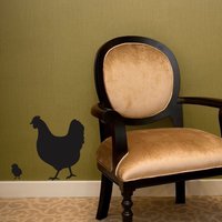 Huhn & Küken Set Vinyl Aufkleber, Küche Wandaufkleber, Küchendekor, Baby Huhn & Küken Set Vinyl Aufkleber, Küche Wandaufkleber, Küchendekor, Baby von AbbysVinylWallArt