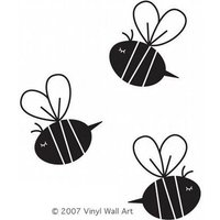Wandaufkleber Biene | 3Er-Set - Bee Decor, Wall Art, Design, Nursery Bee, Kinderzimmer Baby Biene, Child Wandaufkleber Biene | 3Er-Set - Bee Decor, Wall Art, Design, Nursery Bee, Kinderzimmer Baby Biene, Child von AbbysVinylWallArt