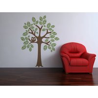Zwei Farbe Baum X Large Vinyl Wandtattoo - Baum, Kunst, Kinderzimmer Kind Aufkleber, Wandkunst Zwei Farbe Baum X Large Vinyl Wandtattoo - Baum, Kunst, Kinderzimmer Kind Aufkleber, Wandkunst von AbbysVinylWallArt