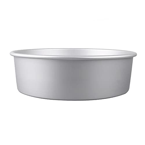 Abcsea 1 Stück Runde Kuchenform, Kuchenform Eloxiertes Aluminium, Backformen für Kuchen, Robuster, Backform mit Antihaftbeschichtung, 22 cm Runde Pfanne von Abcsea