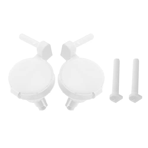 2 stücke Kunststoff WC für Sitz Schrauben Befestigungen Fit WC-Sitze Scharniere Reparatur Werkzeuge Möbel Reparatur oder Ersatz Hardware Zubehör von Abcsweet