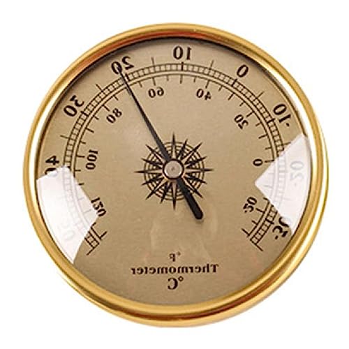 72mm Barometer Temperatur Und Luftfeuchtigkeit Messgerät Monitor Innenthermometer Mit Luftfeuchtigkeit Für Home Wall Room Inkubator von Abcsweet