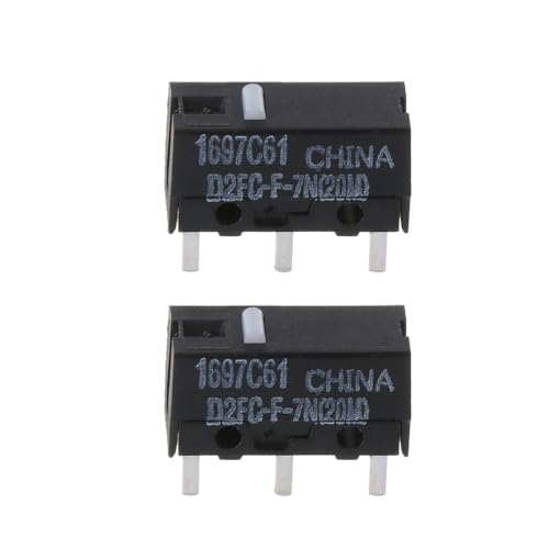 Abcsweet 2PCS 20 Millionen Gaming Taste Mikroschalter D2FC F-7N von Abcsweet