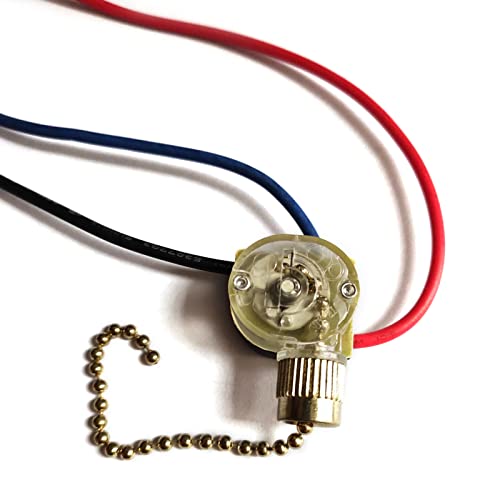 Abcsweet 3-Draht Zugkettenschalter Wandlichtschalter Für Deckenventilator Schreibtisch Antike Lampen Zugkettenschalter Für Deckenventilator Leuchte 3-Draht Abcsweet 3-Draht Zugkettenschalter Wandlichtschalter Für Deckenventilator Schreibtisch Antike Lampen Zugkettenschalter Für Deckenventilator Leuchte 3-Draht von Abcsweet